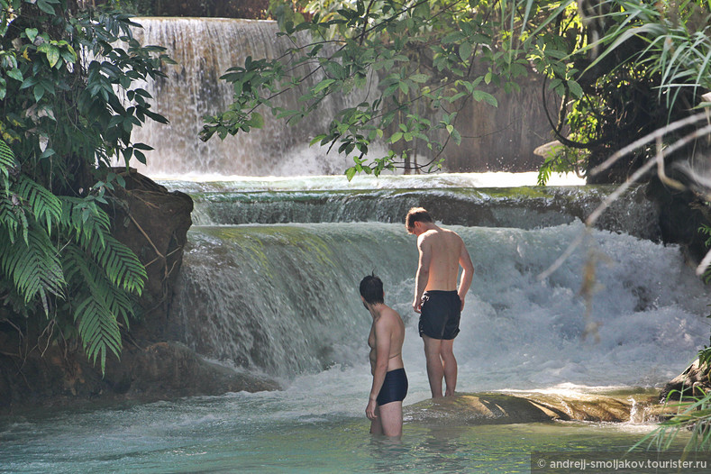 Водопады Кванси и Тадсаё (Лаос)