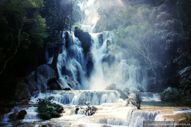 Водопады Кванси и Тадсаё (Лаос)