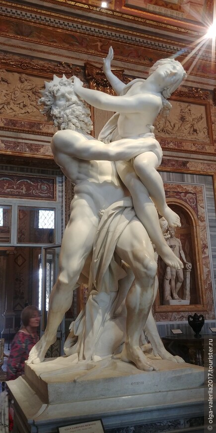 Похищение Прозерпины - скульптура  Джованни Бернини.