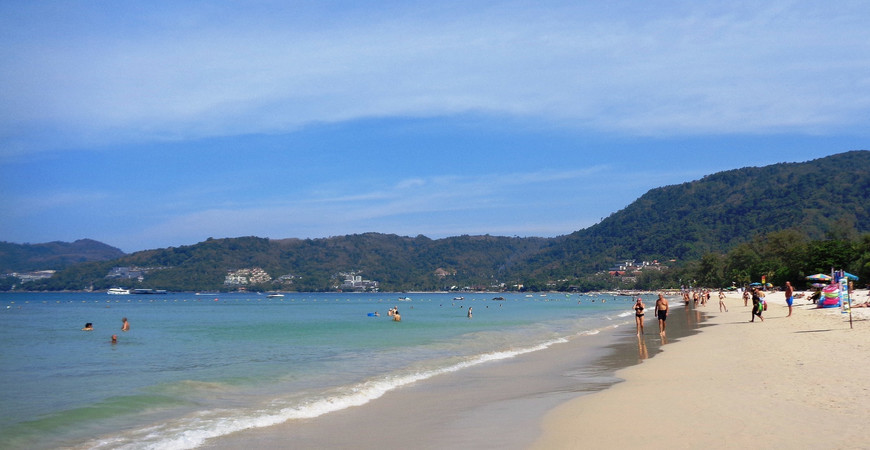 Пляж Патонг на Пхукете (Patong Beach)