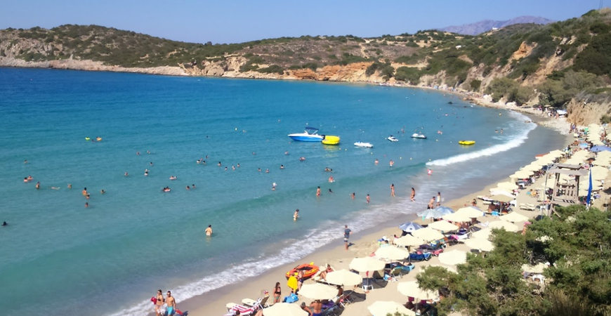 Пляж Вулизма на острове Крит