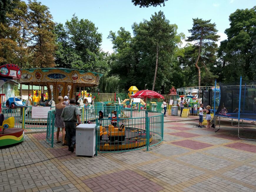 Парк аттракционов в Кисловодске