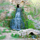Водопад в деревне Паника