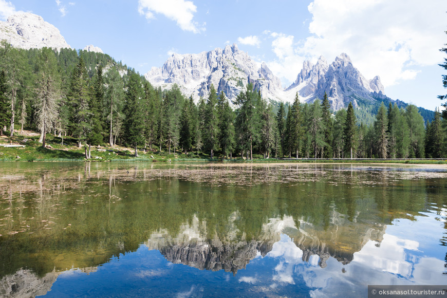 5 удивительных озер Италии и горы Tre Cime di Lavaredo