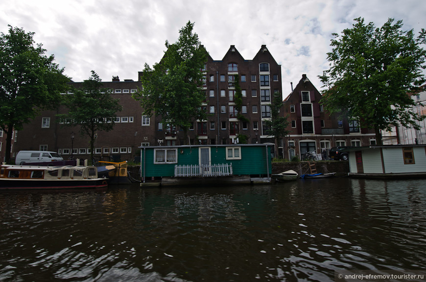 Амстердам. Часть 1. На речном трамвайчике по каналам