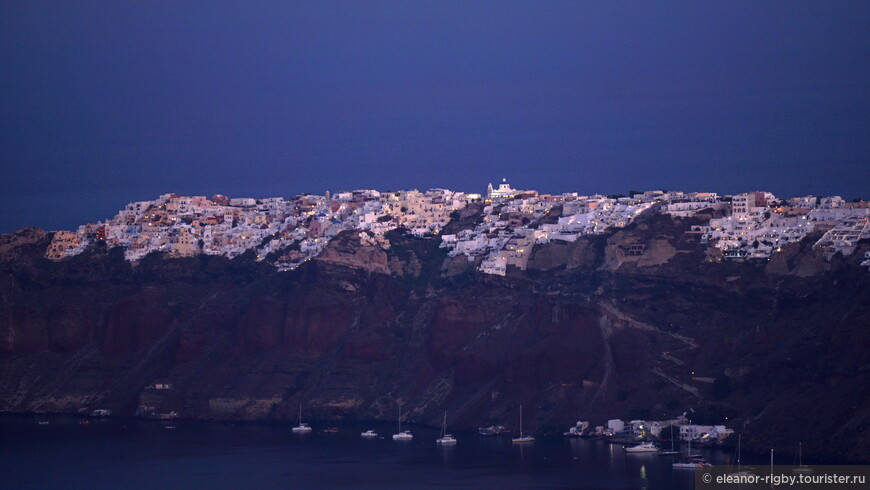 Греция, закаты и рассветы Санторини. Имеровигли, 2015 год