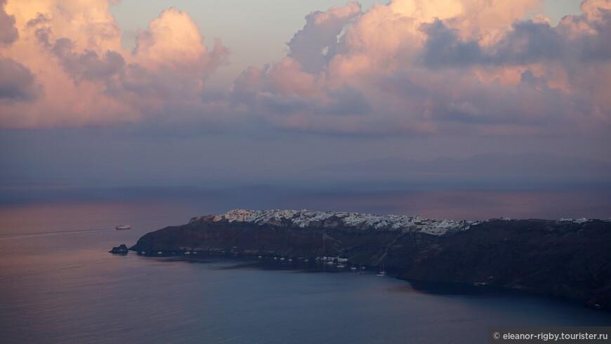 Греция, закаты и рассветы Санторини. Имеровигли, 2015 год