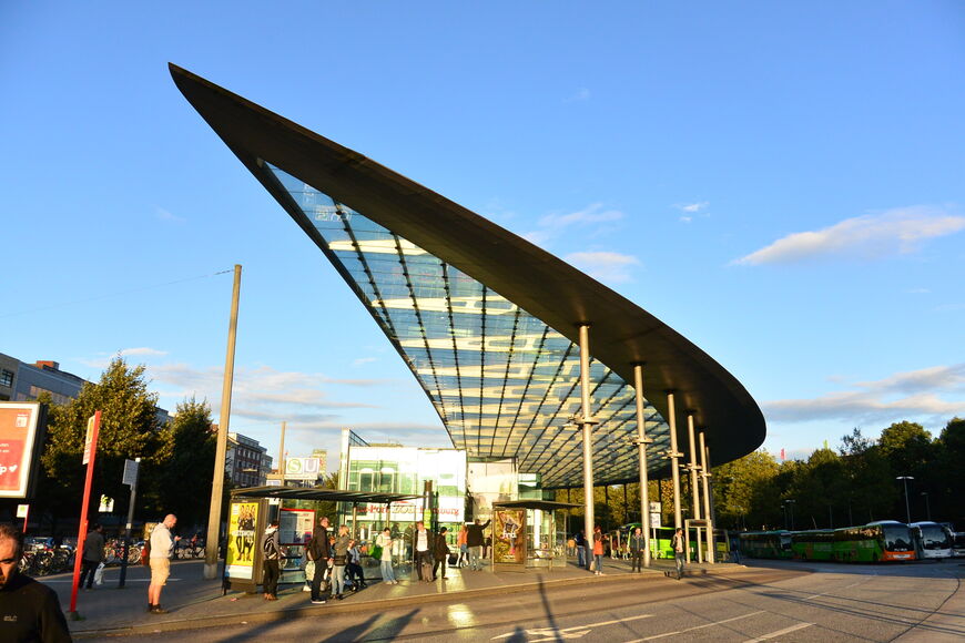 Центральный автовокзал Гамбурга