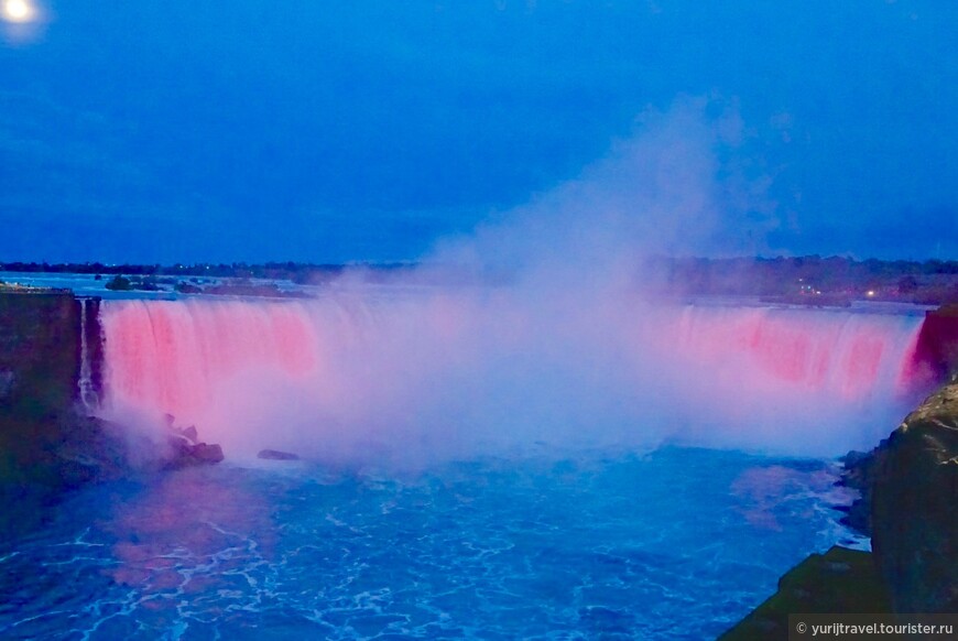Водопад Ниагара с канадской стороны