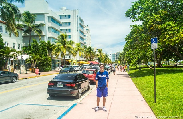 Поездка в солнечное Майами. Поломка и полиция США