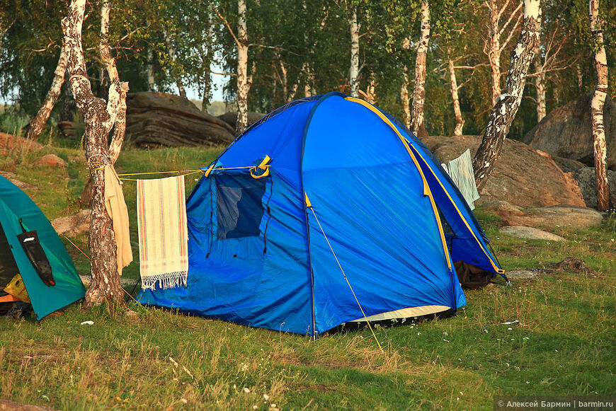 Отдых с палатками