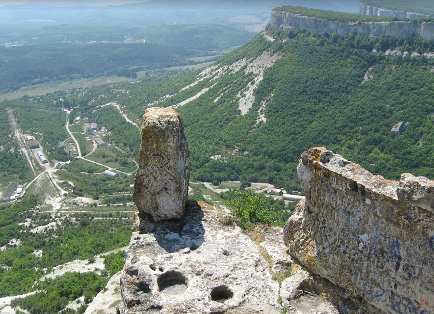 Пещерный город Тепе-Кермен в Крыму