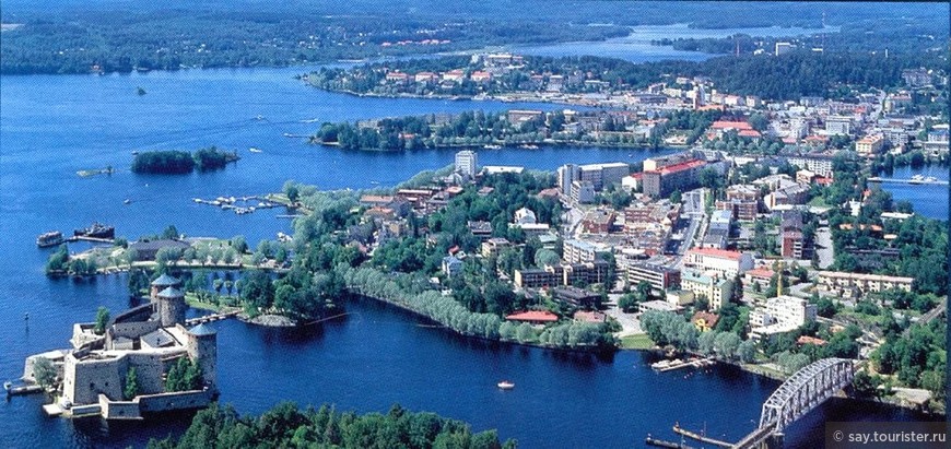 Страна тысячи озер и красивых городков. Савонлинна