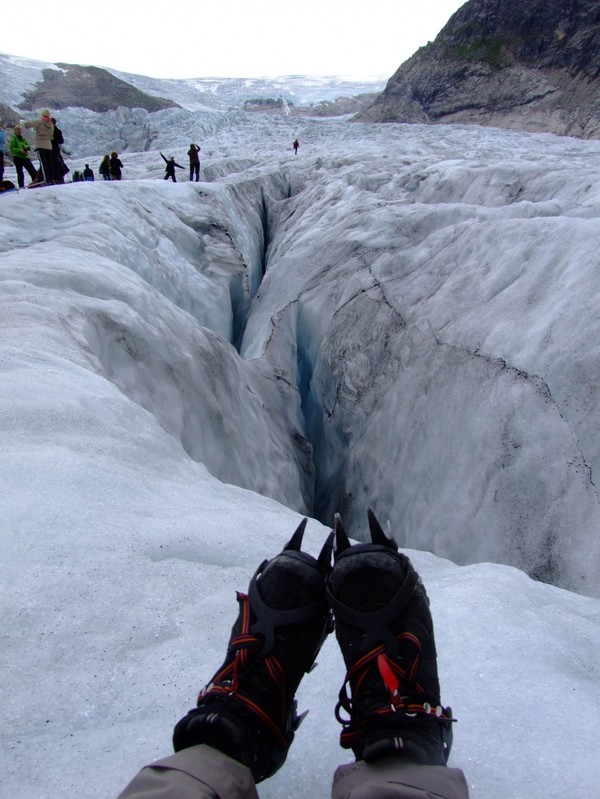 Ледниковый период — трек на ледник Нигардсбриин