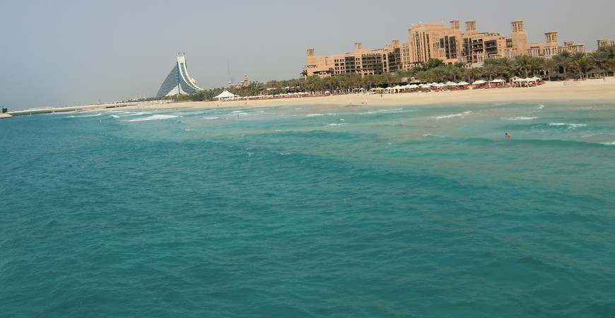 Пляж отеля Шератон (Sheraton Jumeirah Beach)