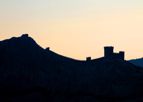Генуэзская крепость на Крепостной горе.