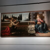 Благовещенье, Леонардо да Винчи, галерея Уффици 