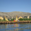 Плавающие острова Урос на озере Титикака, Пуно