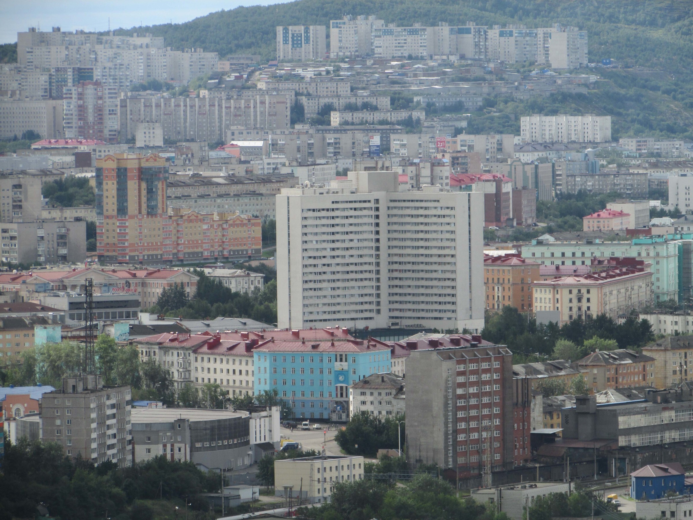 Мурманск пять углов