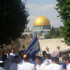 Вид на Храмовую гору из еврейского квартала.