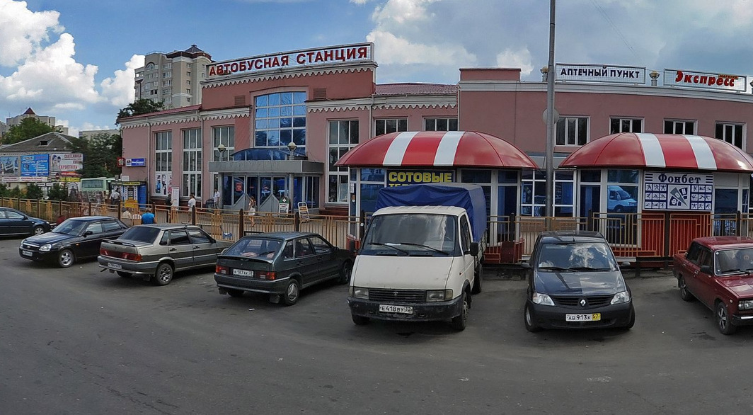 Брянск автовокзал карта