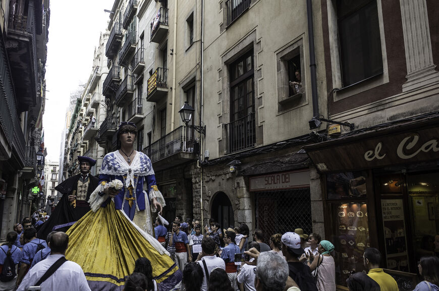 Каталонский праздник вознесения Девы Марии