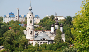 Храм в честь Казанской иконы Божией Матери в Калуге (Преображения «под горой»)