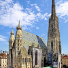 Здравствуй, Вена! Собор св. Штефана с его удивительной крышей.Экскурсии с частным индивидуальным гидом из Праги в Вену.
