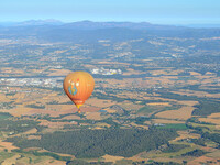 Полет на воздушном шаре над Каталонией