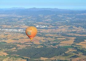 Полет на воздушном шаре над Каталонией