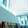 Британский музей. Потолок - произведение архитектора Фостера.