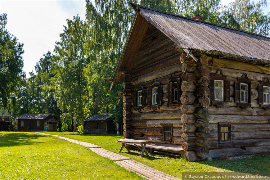 Кострома. Музей деревянного зодчества «Костромская слобода»