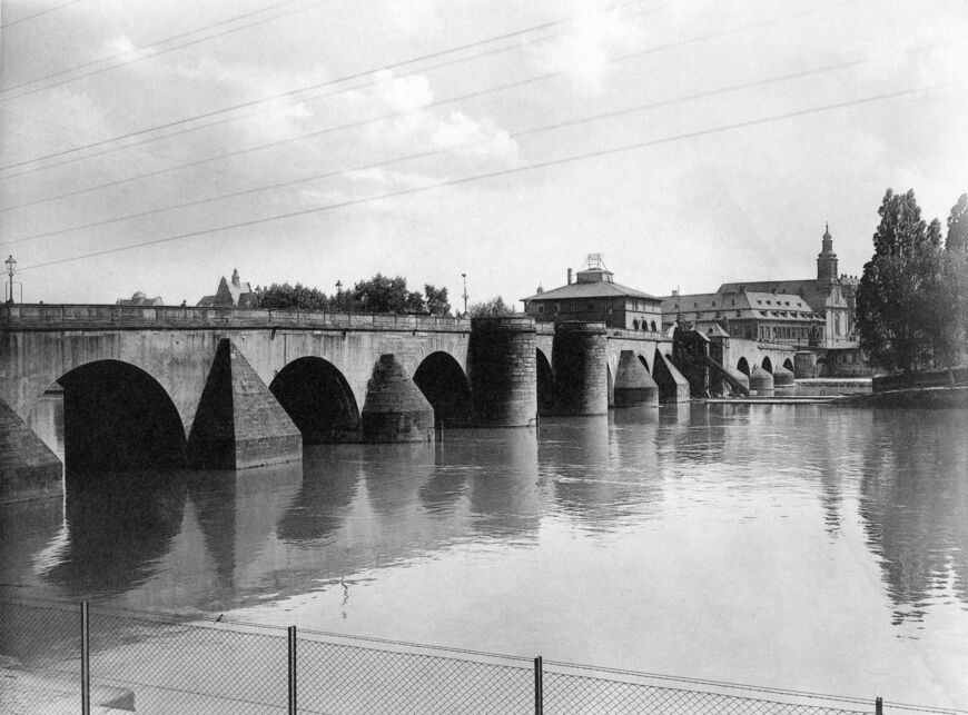 Старый мост в 1911 году