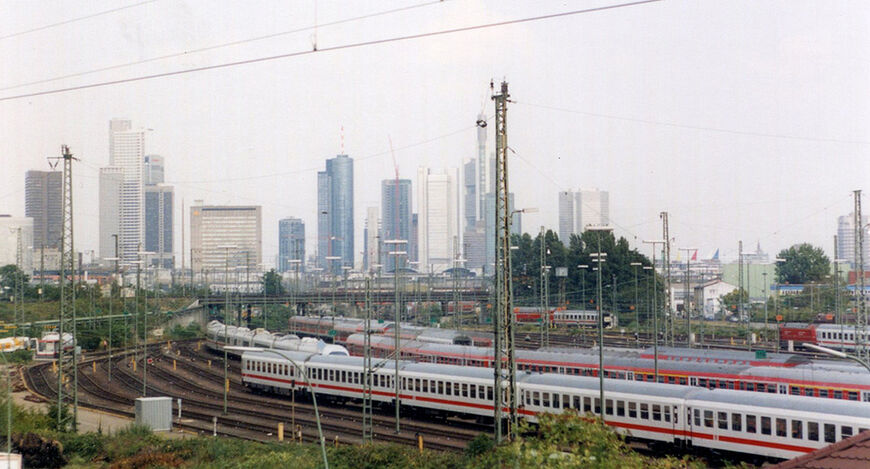 Центральный вокзал Франкфурта
