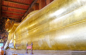 Билеты в Храм лежащего Будды в Бангкоке подорожают вдвое