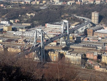 Транспортная сеть Генуи после обрушения моста восстановится к 2019 году