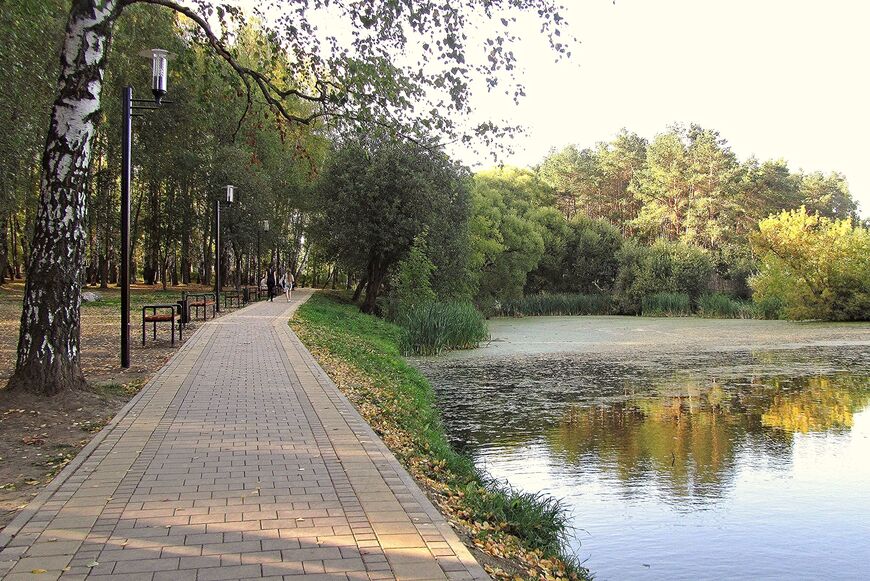 Комсомольский парк в Туле