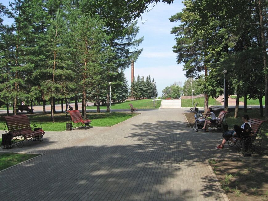 Парк Победы в Уфе