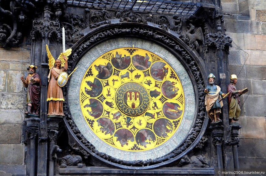 Фрагмент астрономических часов Орлой. Фото шестилетней давности. Сейчас Ратуша с часами находится на реконструкции 