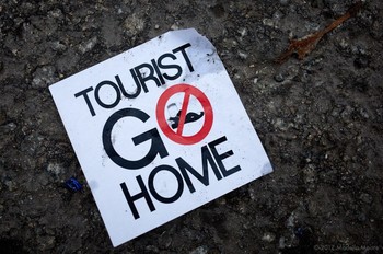 На Майорке вновь протестуют против массового туризма