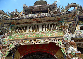 Далат Ч.5 Рукотворное чудо Пагода Линь Фуок