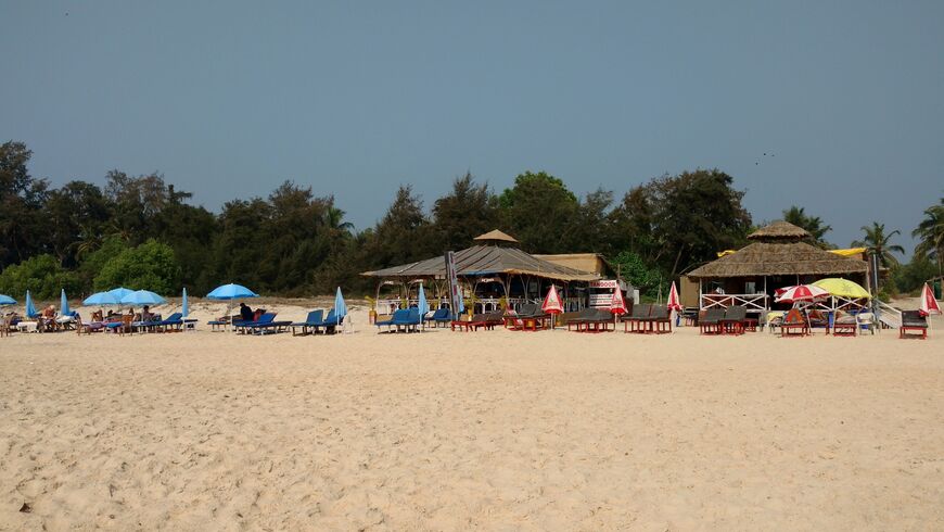 Пляж Мобор в Гоа