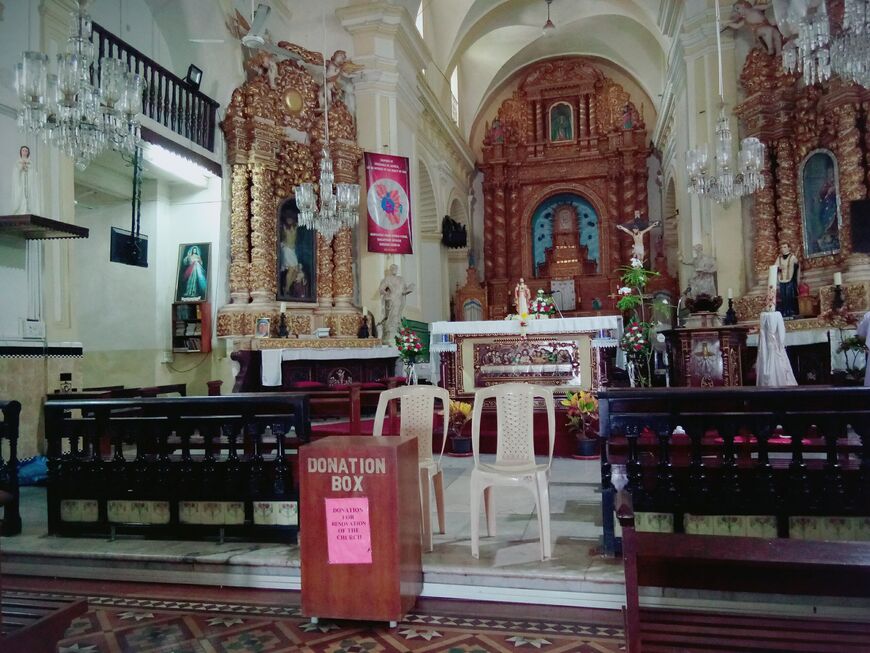 Церковь Непорочного зачатия Девы Марии в Панаджи (Church of Our Lady of the Immaculate Conception in Goa)