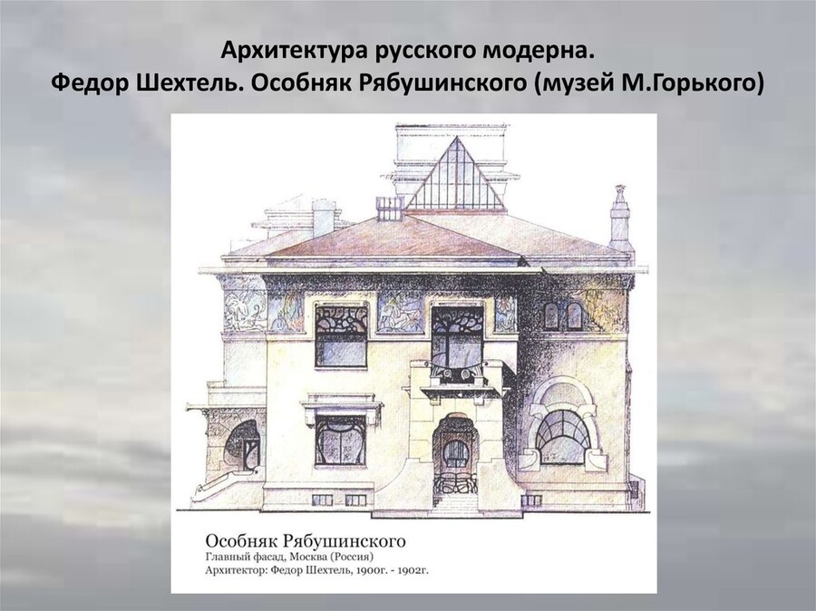 Презентация русский модерн