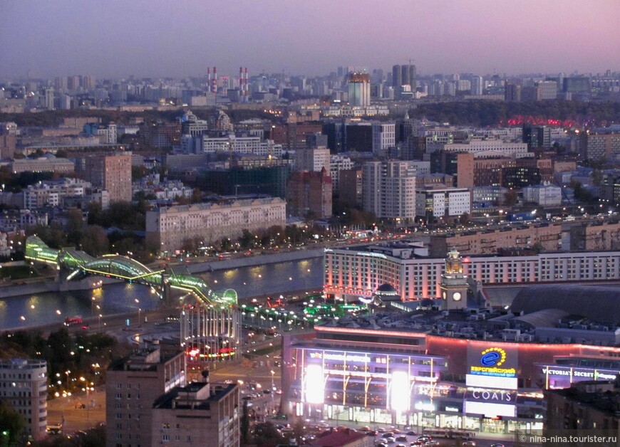Москва с высоты. Гостиница «Украина»