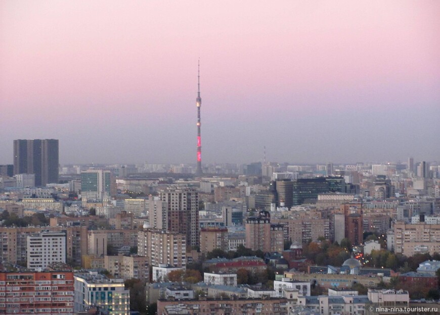 Москва с высоты. Гостиница «Украина»