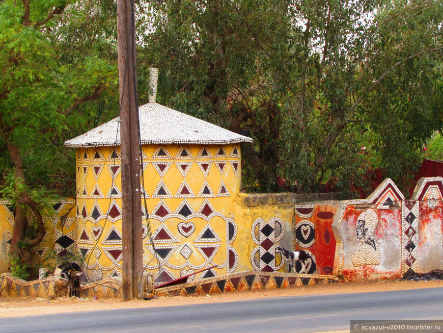 Посёлок Наньнин (Nanning) на побережье Сенегала 