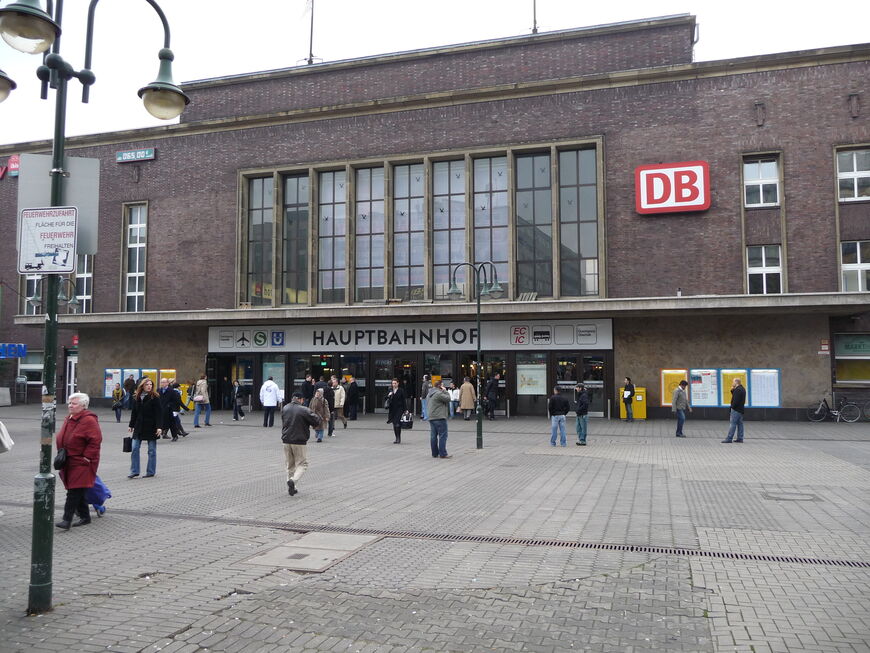 Главный вокзал Дюссельдорфа