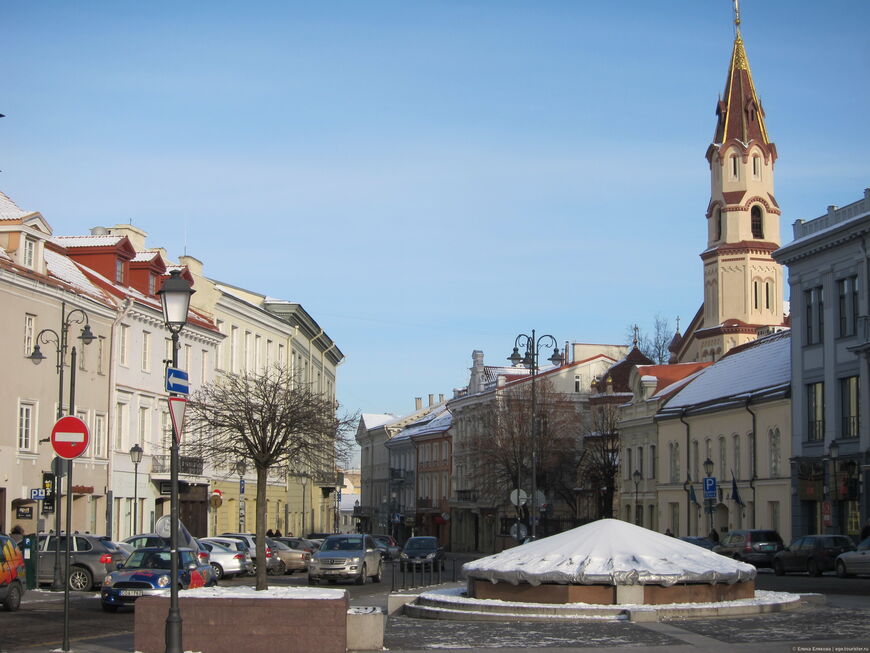 Ратушная площадь в Вильнюсе