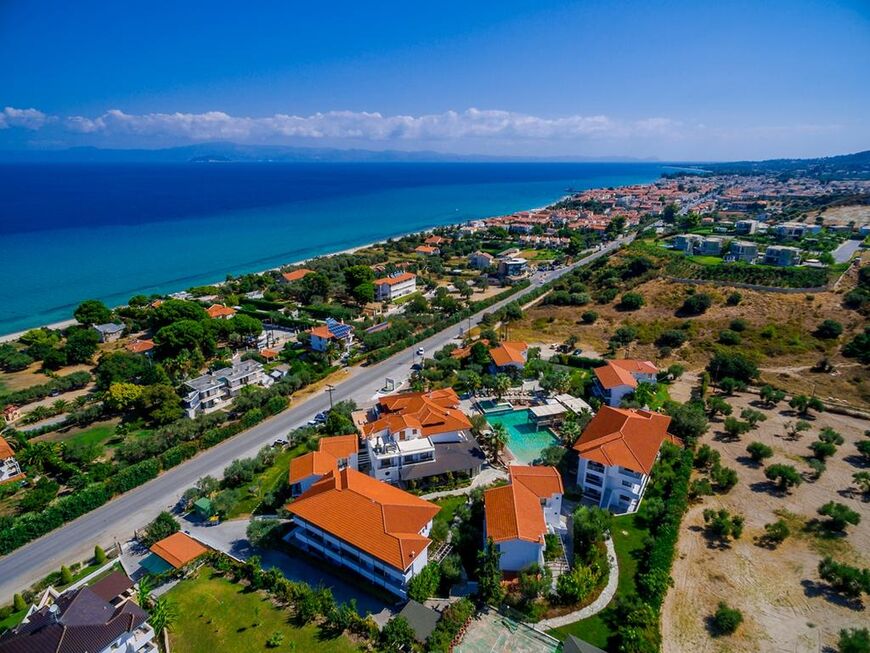 Пляж Пефкохори (Pefkochori Beach)